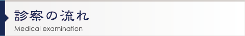 診察の流れ